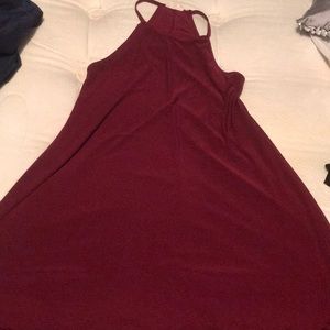 Maroon dress
